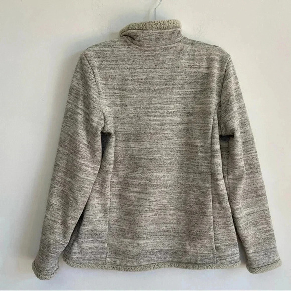 KUHL Alaska 1/2 Zip Jacket Light Gray Cozy Winter Sweater Fleece Women’s - Picture 3 of 10